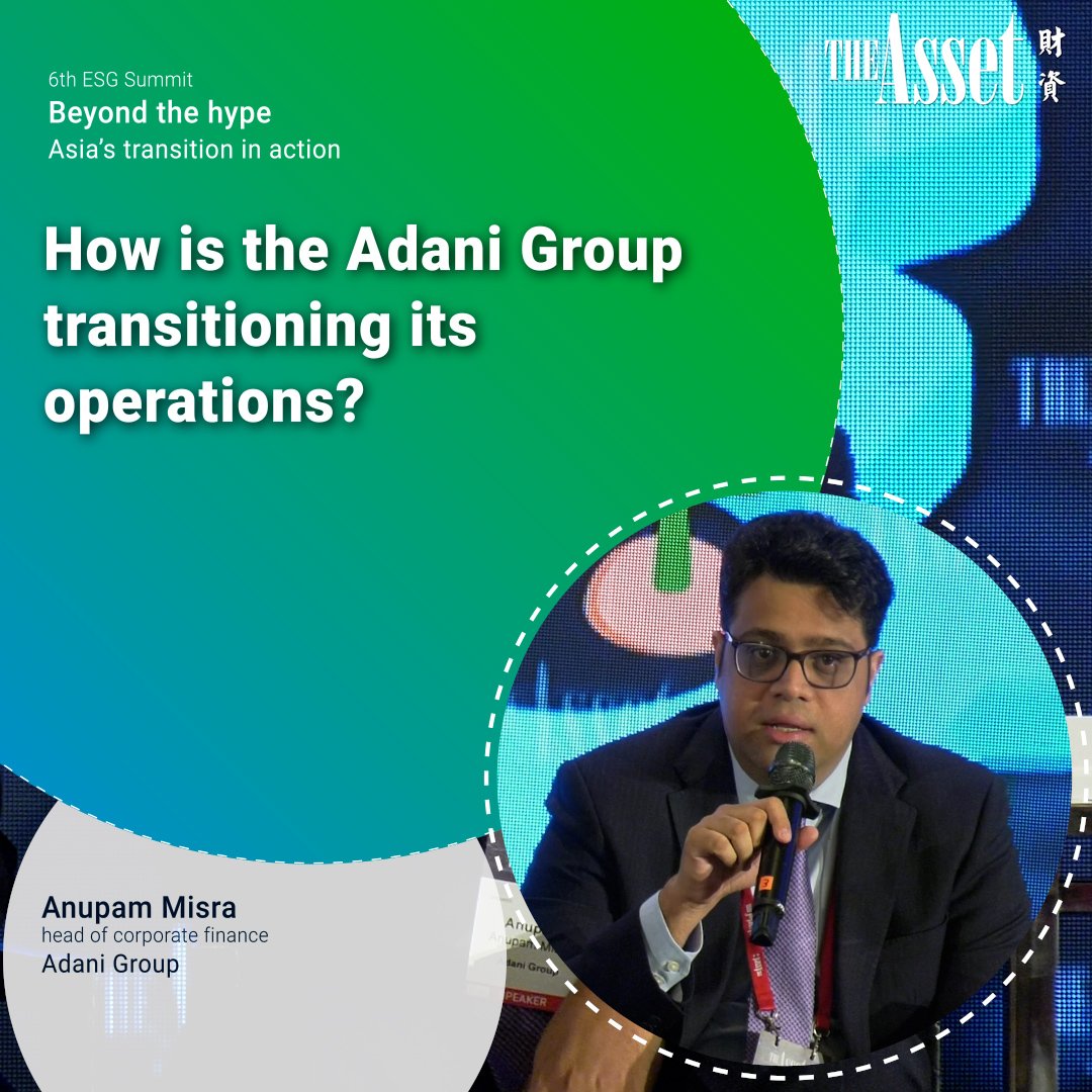 How is the Adani Group transitioning its operations?