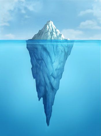 Iceberg | Clip art, Diy art painting, Deck design